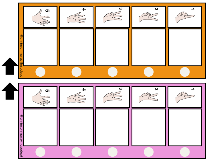 Paneles visuales de actividades